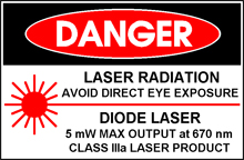 Laser de classe IIIa